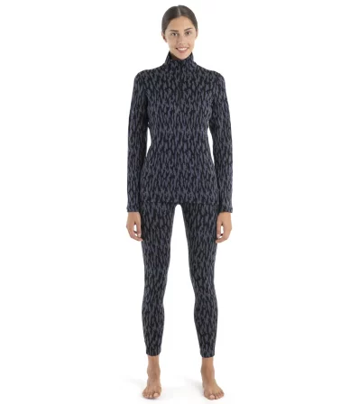 Блуза Icebreaker W's 260 Vertex LS Half Zip Thermal Top Glacial Flow Winter 2024