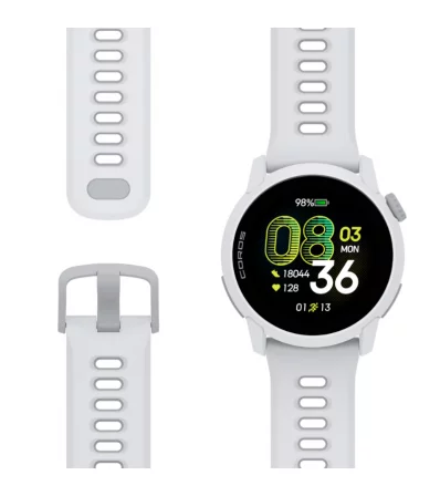 Часовник Coros PACE 4 White Silicone
