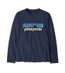 Детска Блуза Patagonia Kid's P-6 Logo Long- Sleeved T-Shirt